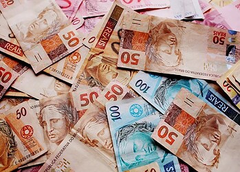 Notas, moeda, Real, dinheiro, notas de dinheiro — Foto: Reprodução/Pixabay