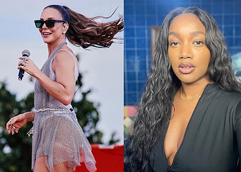 Reprodução/Instagram @ivetesangalo; Reprodução/Instagram @iza