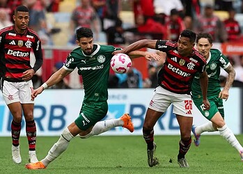 Flamengo x Palmeiras: veja onde assistir à final da Libertadores em Rio Branco 3 Palmeiras e Flamengo disputam a final da Copa CONMEBOL Libertadores 2025 — Foto: Cesar Greco/Palmeiras