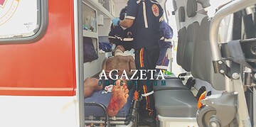 Homem é ferido a golpes de terçado ao sair de casa para trabalhar no 2º Distrito