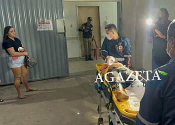 Menino de 10 anos é atingido por motocicleta durante travessia e sofre fratura exposta em Porto Acre