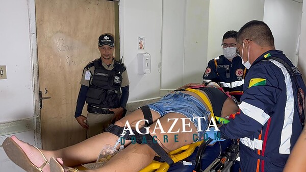 Atropelamento deixa mulher ferida ao atravessar avenida na capital acreana