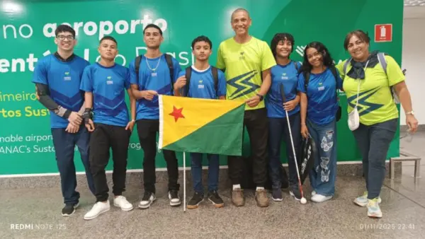 Atletas do Acre iniciam treinos no Camping Escolar Paralímpico Regional em Manaus