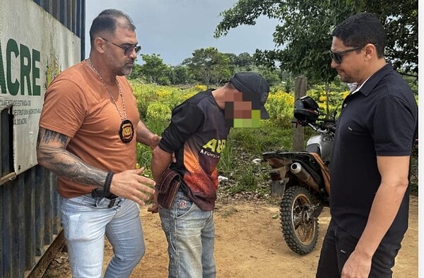 Homem é preso no Acre por crimes ambientais e grilagem de terras