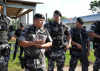 Bope inicia 2ª fase da Operação Duas Dobras com reforço dos alunos do curso Rotam 2 Foto: Júnior Barros/PMAC