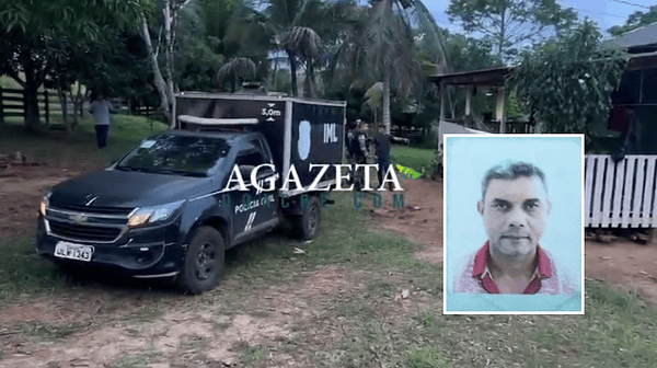 Família encontra colono morto a tiros dentro de casa no interior do Acre