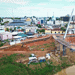 Obra de recuperação da passarela Joaquim Macedo entra em nova etapa com reforço da estrutura 9 Passarela Joaquim Macedo recebe estacas-raiz e concretagem para garantir segurança dos pedestres. Foto: Luy Andriel/Deracre