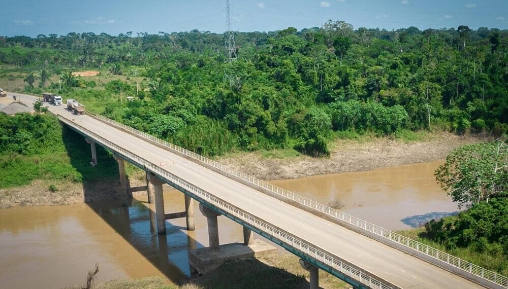 DNIT descarta risco de rompimento de ponte e reforça que tráfego segue seguro na BR-364 1 Foto: Reprodução