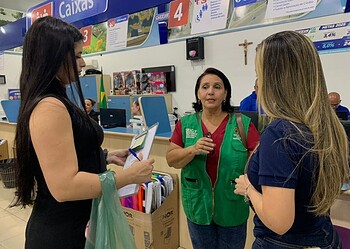 Equipes do Sine Acre mobilizam empresas de Rio Branco para ofertar maior número de vagas possível na 1ª Feira do Emprego. Foto: Emely Azevedo/Seict