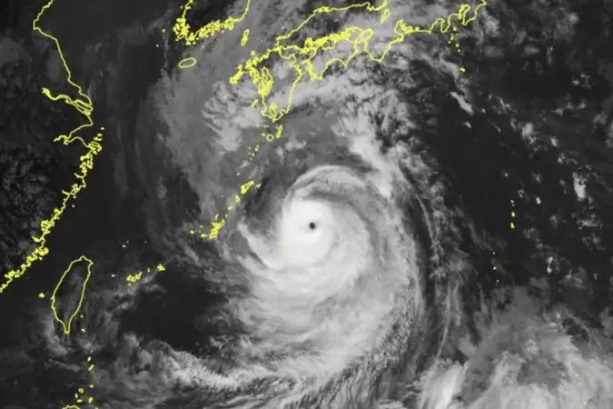 2025 deve ser o segundo ano mais quente da história, diz relatório do C3S 1 Foto: Handout / Japan Meteorological Agency / AFP