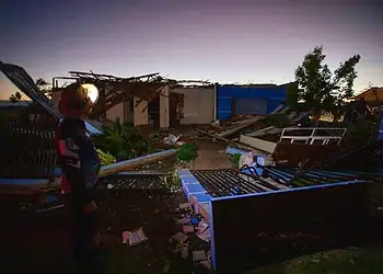 Ciclone extratropical: fenômenos 'devastadores' no Brasil são culpa das mudanças climáticas? 2 Foto: AFP via Getty Images