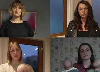 Beth Parsons teve sintomas graves de hiperêmese gravídica (HG) da quinta à 17ª semana de gestação - (crédito: BBC)