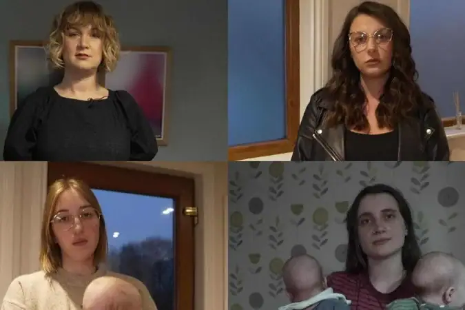 'Perdi 19 kg e vomitei 40 vezes por dia na gravidez' 1 Beth Parsons teve sintomas graves de hiperêmese gravídica (HG) da quinta à 17ª semana de gestação - (crédito: BBC)