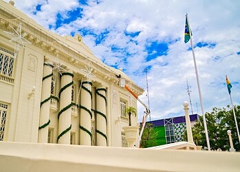 Governo anuncia acender das luzes no Palácio Rio Branco e divulga programação do Natal da Família; confira 1 Foto: Reprodução