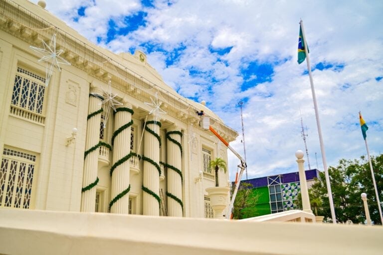 Governo anuncia acender das luzes no Palácio Rio Branco e divulga programação do Natal da Família; confira 1 Foto: Reprodução