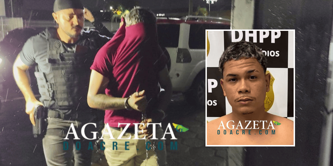 Polícia Civil prende segundo suspeito pelo assassinato de Moisés Alencastro em Rio Branco