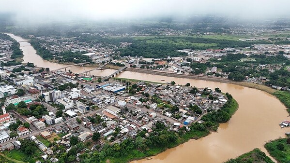Rio Acre chega a 14,86 metros em Rio Branco e mantém ritmo de elevação