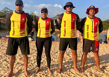 Quatro guarda-vidas vão reforçar segurança de banhistas no Igarapé Preto, em Cruzeiro 2 Foto: Prefeitura de Cruzeiro do Sul