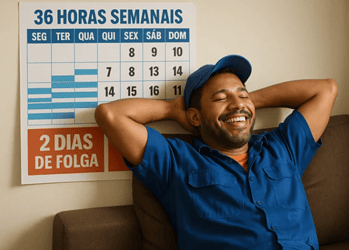 Fim da Escala 6×1: Quem vai ser beneficiado, como muda a jornada de trabalho e o que esperar (Imagem: Geração/FDR)