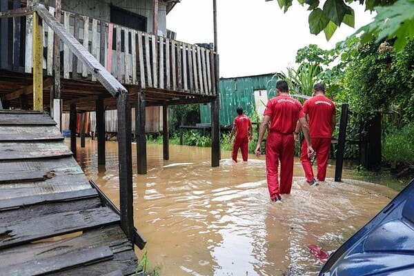Chuvas intensas elevam nível dos rios e colocam Acre em alerta, diz Defesa Civil