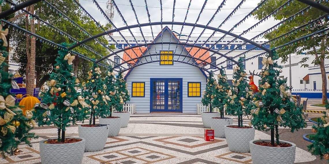 URGENTE: Prefeitura adia acender das luzes de Natal em Rio Branco por causa das chuvas; veja nova data 1 Foto: Marcos Araújo/Secom