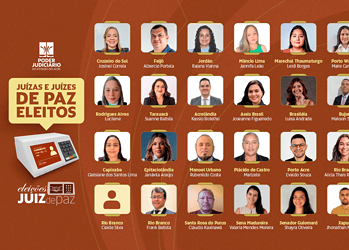 TJ divulga lista de juízes de paz eleitos no Acre; veja nomes 2 TJ divulga lista de juízes de paz eleitos no Acre; veja nomes