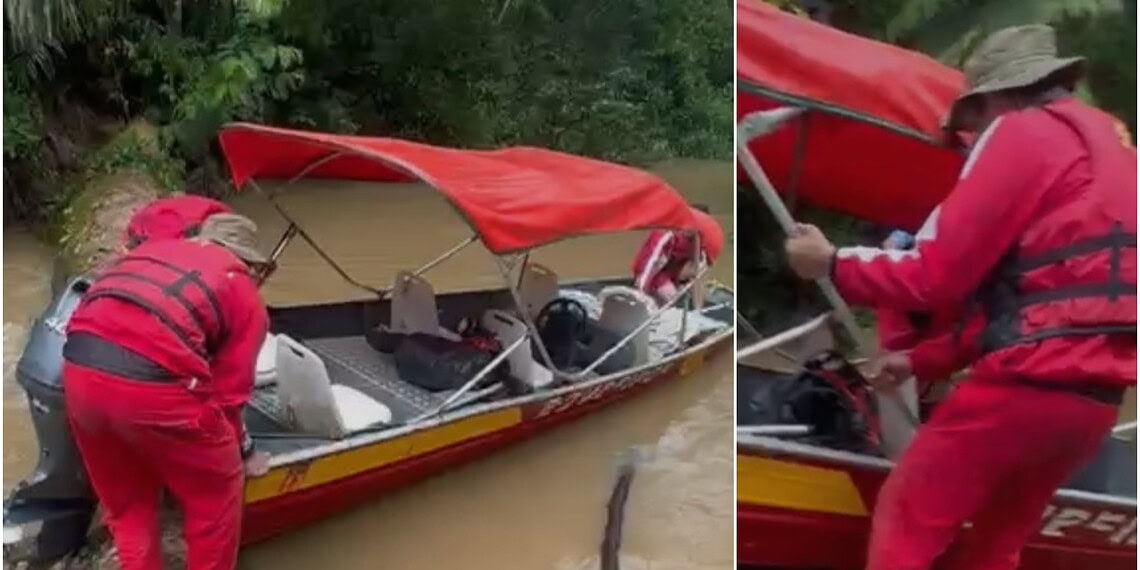 Três homens desaparecem durante caça no interior do Acre; bombeiros fazem buscas 1 Foto: Reprodução
