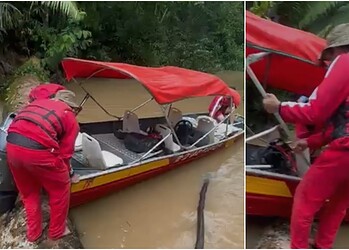 Três homens desaparecem durante caça no interior do Acre; bombeiros fazem buscas 3 Foto: Reprodução