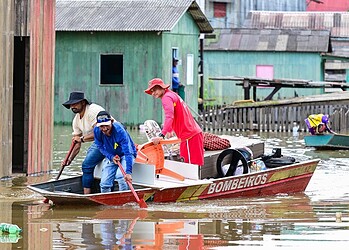 Defesa Civil afirma que quase seis mil pessoas já foram afetadas pela cheia em Rio Branco 3 Quase seis mil famílias já foram afetadas. Foto: Clemerson Ribeiro/Secom