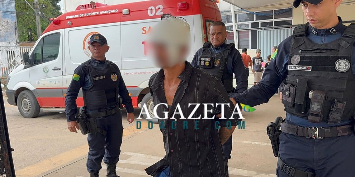Homem é preso após ser flagrado tentando abusar de criança em área de mata no Acre 1 Homem é preso após ser flagrado tentando abusar de criança em área de mata no Acre