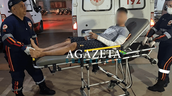 Homem é espancado com ripas, ferro e pedras em via pública no bairro Eldorado