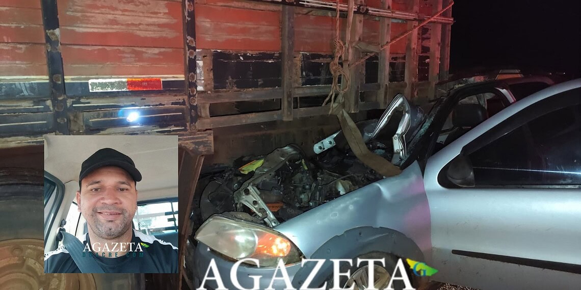 Colisão entre carro e caminhão tira a vida de sargento do Bope 1 Colisão entre carro e caminhão tira a vida de sargento do Bope