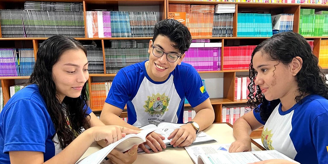 Acre anuncia ampliação do ensino integral para mais 25 escolas a partir de 2026; veja quais serão incluídas 1 Plano da SEE prevê cerca de 6 mil novas vagas em tempo integral a partir de 2026. Foto: Mardilson Gomes/SEE
