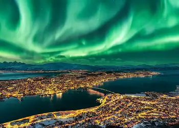 Noruega lança trem panorâmico noturno para observar a aurora boreal 5 Getty Images