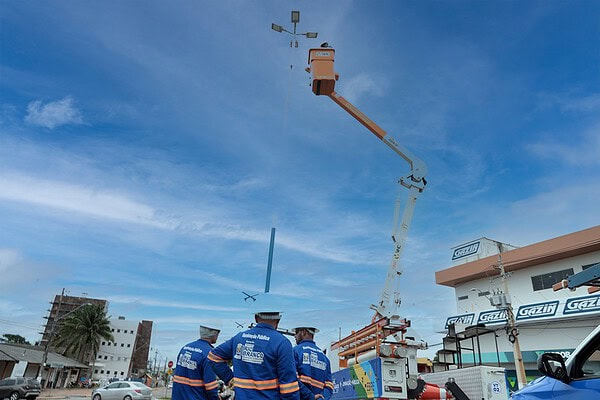 Prefeitura de Rio Branco avança com nova iluminação pública na Avenida Ceará