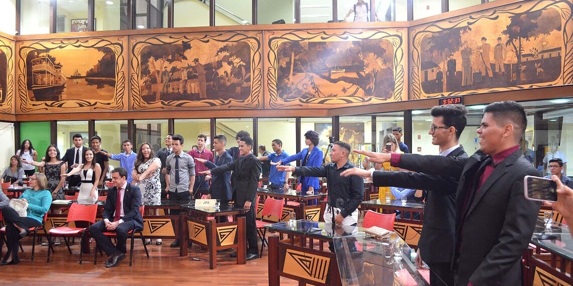 Jovens de 17 municípios são eleitos para a 4º edição do Parlamento Acreano; veja nomes 1 Foto: Arquivo/SEE