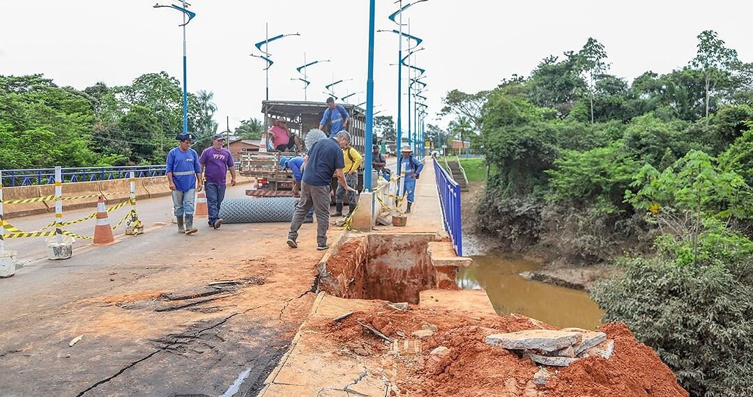 Prefeitura autoriza contrato emergencial de R$ 1,36 milhão para obra em ponte no bairro Belo Jardim I 1 Foto: Val Fernandes/Secom