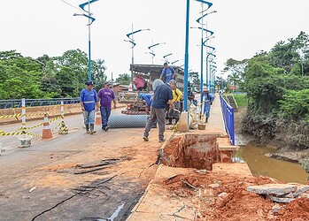 Prefeitura autoriza contrato emergencial de R$ 1,36 milhão para obra em ponte no bairro Belo Jardim I 2 Foto: Val Fernandes/Secom
