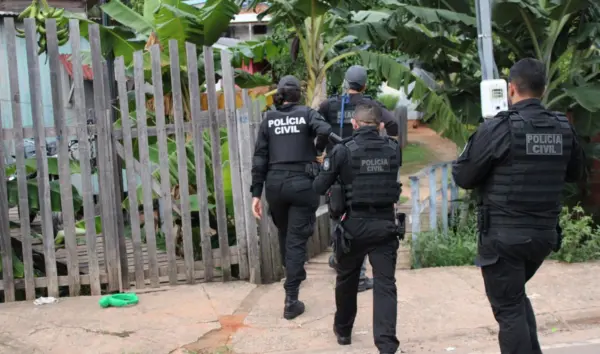 Operação da Polícia Civil prende 10 suspeitos de integrar facção criminosa no Acre