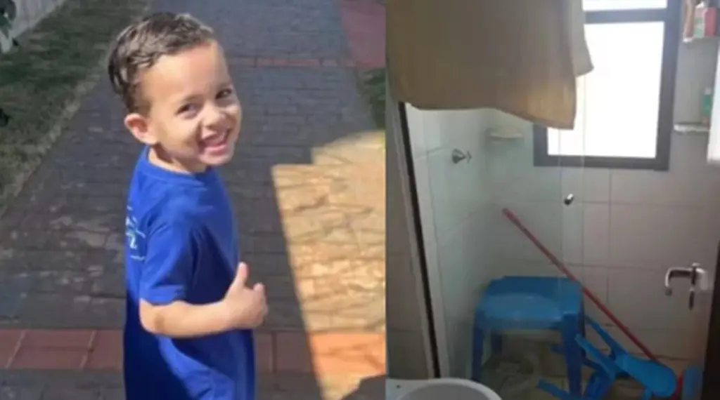 Sozinha em casa, criança de 5 anos morre ao cair do 12º andar 1 Reproduçã/Internet