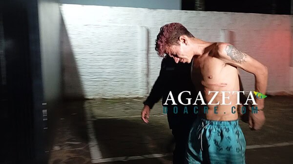 Assaltante é preso após roubar casal com faca no Centro de Rio Branco