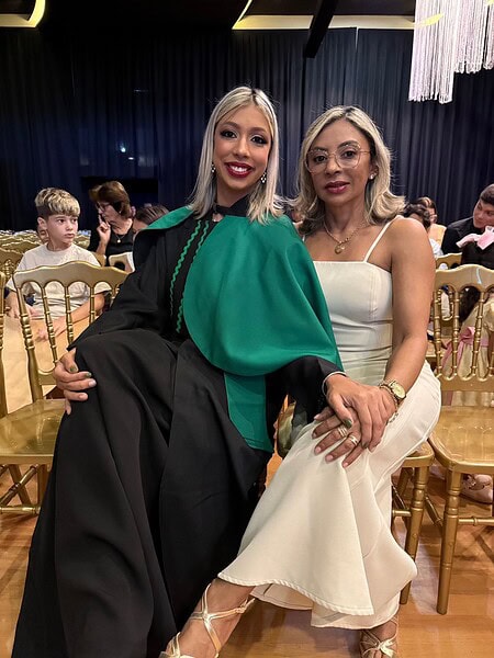 O prefeito de Rio Branco Tião Bocalom e a primeira dama da capital Kellen Bocalom estiveram na festa de confraternização da ADEPOL