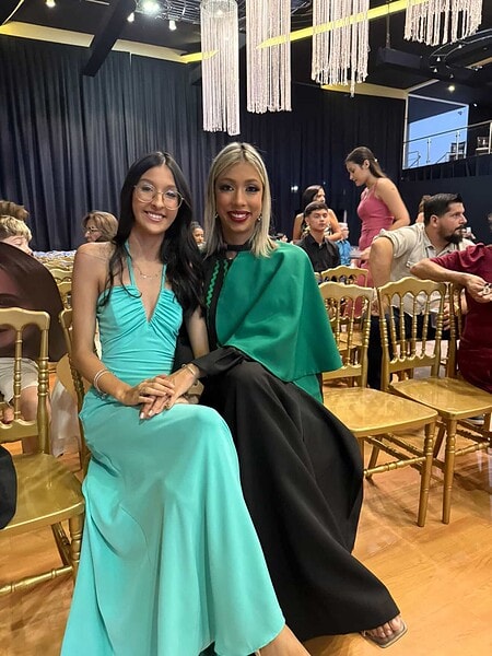 O prefeito de Rio Branco Tião Bocalom e a primeira dama da capital Kellen Bocalom estiveram na festa de confraternização da ADEPOL