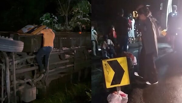 Ônibus tomba na BR-364 e passageiros ficam feridos durante viagem entre Rio Branco e Cruzeiro do Sul