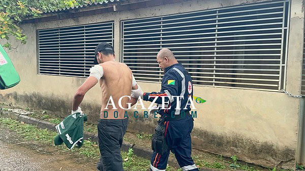 Homem é ferido a golpes de faca dentro de casa após invasão de criminosos na Cidade Nova