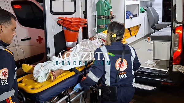 Briga em frente a mercado no interior do Acre deixa duas pessoas feridas e termina com prisão do agressor