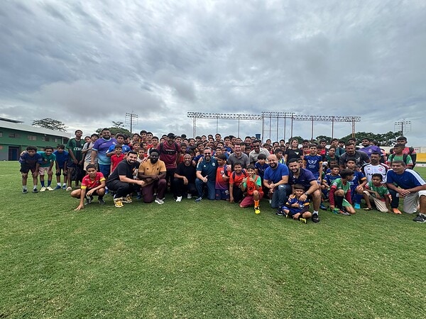 Maior peneira de futebol do Acre reúne quase 900 jovens no Tonicão e atrai olheiros de clubes nacionais