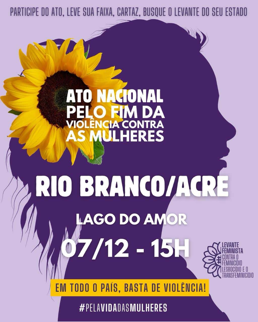 Com 13 feminicídios em 2025, Acre terá ato pelo fim da violência contra mulheres neste domingo 2 Com 13 feminicídios em 2025, Acre terá ato pelo fim da violência contra mulheres neste domingo