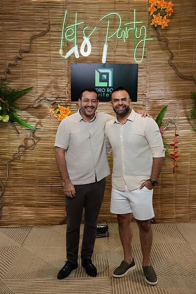 O arquiteto Leandro Rocha celebrou o encerramento do ciclo de 2025 com uma festa para clientes, parceiros, amigos e familiares