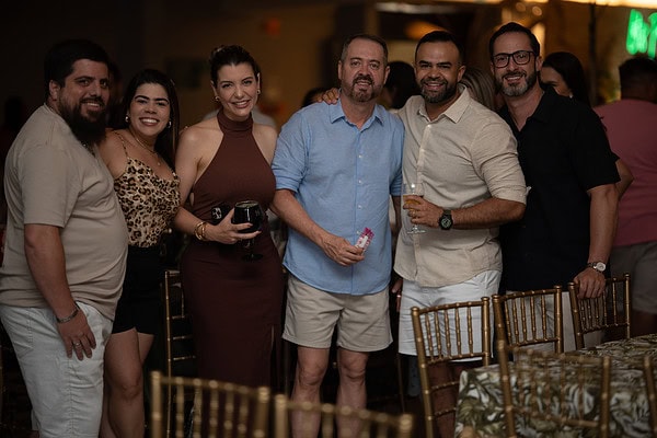 O arquiteto Leandro Rocha celebrou o encerramento do ciclo de 2025 com uma festa para clientes, parceiros, amigos e familiares